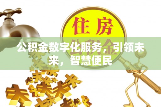 临潭公积金数字化服务，引领未来，智慧便民