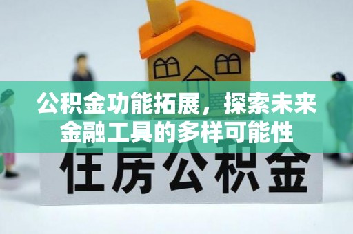 临潭公积金功能拓展，探索未来金融工具的多样可能性