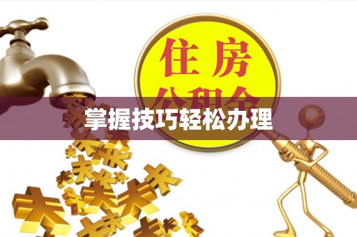 临潭掌握技巧轻松办理