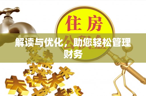 临潭解读与优化，助您轻松管理财务