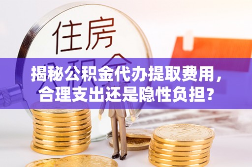 临潭揭秘公积金代办提取费用，合理支出还是隐性负担？